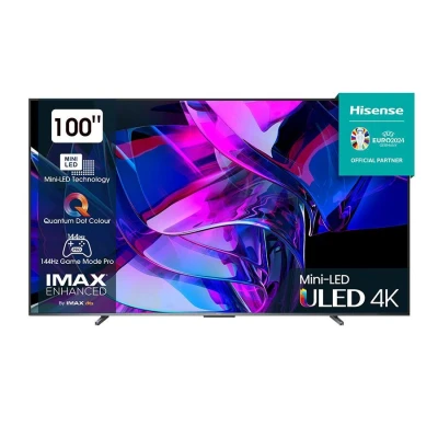 Abbildung von Hisense 100U7KQ Mini LED Fernseher (253 cm/100 Zoll, 4K Ultra HD, Smart TV, UHD)