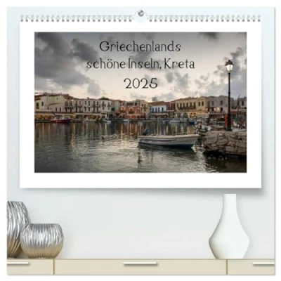 Abbildung von Griechenlands schöne Inseln, Kreta (hochwertiger Premium Wandkalender 2025 DIN A2 quer), Kunstdruck in Hochglanz