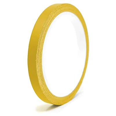 Abbildung von Finest Folia 10 Meter Matt Zierstreifen Auto LKW Motorrad Boot Modellbau Basteln DIY Deko Dekorstreifen Seitenstreifen Klebestreife selbstklebend (Gelb matt, 7mm Breite)