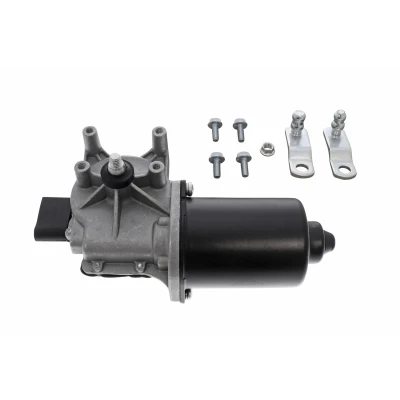 Abbildung von VEMO V10 07 0013 Scheibenwischermotor 12 vorne für Linkslenker mit Zubehör EXPERT KITS + SKODA: Roomster, Fabia 2 Schrägheck, Combi