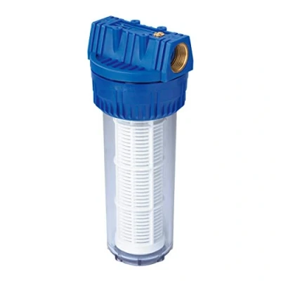 Abbildung von Metabo Filter für Hauswasserwerke 1 1/4&quot; lang, mit waschbarem Filtereinsatz (628817000) Höhe: 310 mm, Durchmesser: 120 Wasserdurchfluss: 6400 l/h