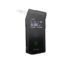 Abbildung von ACE Alkohol Teststreifen X Alkoholtester Schwarz 0.0 bis 5 ‰ inkl. Display