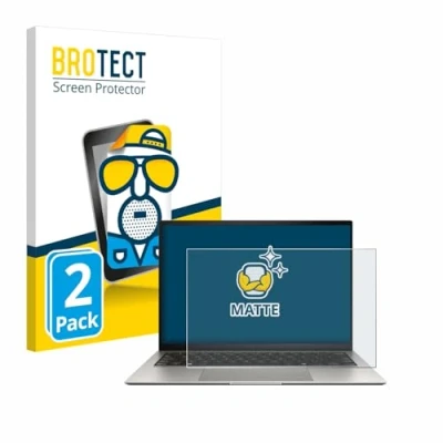 Abbildung von BROTECT Entspiegelungs Schutzfolie für ASUS ZenBook S 13 OLED UX5304 (2 Stück) Matte Displayschutz Folie, Anti Reflex, Fingerprint