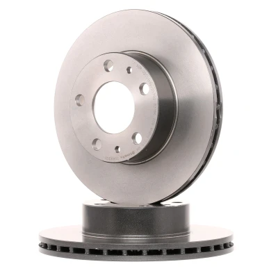 Abbildung von BREMBO 09.8931.21 Bremsscheibe 280 24 5 innenbelüftet beschichtet FIAT: Ducato II Pritsche/Fahrgestell, III Kastenwagen, Bus