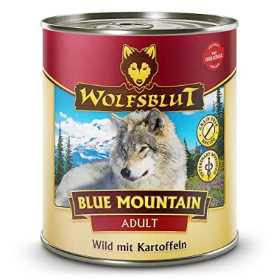Abbildung von Wolfsblut Blue Mountain Hundefutter für Erwachsene, 800 g, 6 Stück
