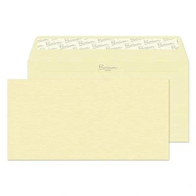Abbildung von Blake Premium Business 95882 Briefumschläge Haftklebung Vellum Gerippt DL 110 x 220 mm 120g/m² 500 Stück