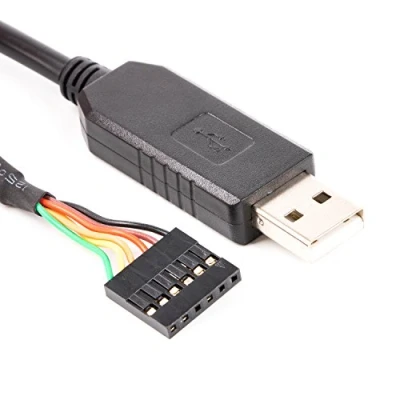 Abbildung von USB Uart Kabel für Galileo Board, Konsolenkabel, Programmierkabel, TTL 232R 5V, 1,8 m FTDI Chipsatz