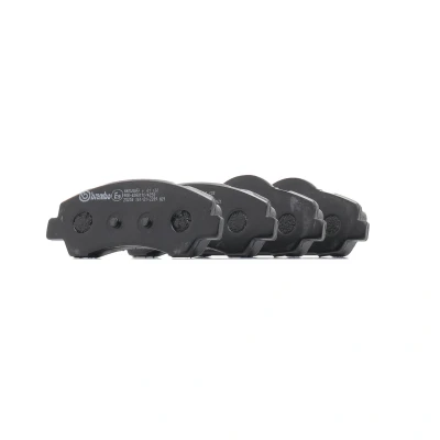 Abbildung von BREMBO P 61 138 Bremsbelagsatz exkl. Verschleißwarnkontakt mit Bremssattelschrauben, Anti Quietsch Blech Zubehör PEUGEOT: 308 SW 2