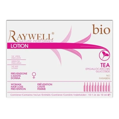 Abbildung von RAYWELL Ampullen zur Vorbeugung von Herunterfallen für Damen, 10 x ml