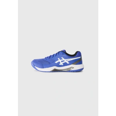 Abbildung von Asics GEL Dedicate 8 Multicourt Tennisschuh, Herren, Größe: 43.5, Dark blue/white Schuhe