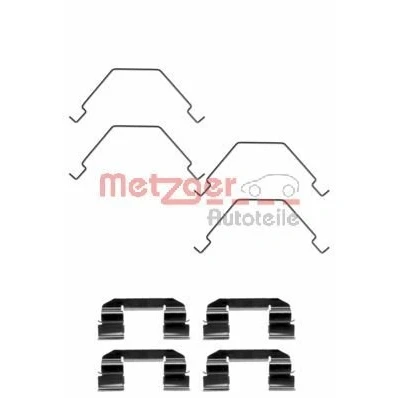 Abbildung von QUICK BRAKE 109 1292 Zubehörsatz, Scheibenbremsbelag MAZDA: 626 V Limousine, 323 F 6, Hatchback