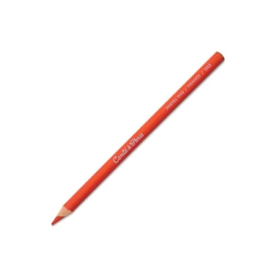 Abbildung von Conté a Paris 2140 Pastellstifte mit hoher Lichtechtheit aus hochwertigen Pigmente für Skizzen und Portraits, Ø Mine 5mm, Stift 8,5mm Saturnrot