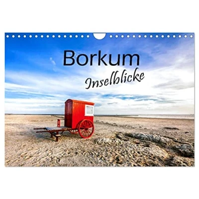 Abbildung von Borkum Inselblicke (Wandkalender 2025 DIN A4 quer), CALVENDO Monatskalender