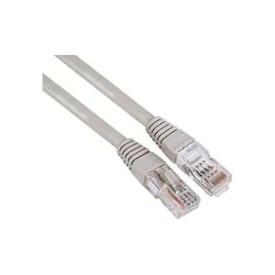 Abbildung von Hama Netzwerkkabel CAT5e (Korb, Kabel, RJ45 (8p8c) Plug, 1 Gbit/s, 3m, U/UTP 1) grau
