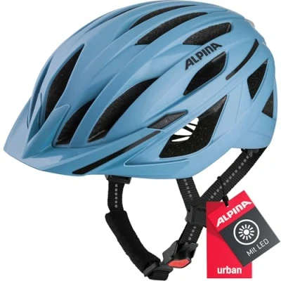 Abbildung von ALPINA Unisex Erwachsene HAGA Fahrradhelm, smoke blue matt, 51 56