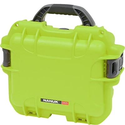 Abbildung von Nanuk 905 Wasserdichter Hartschalenkoffer Mit Plüschschaumeinlage Limette