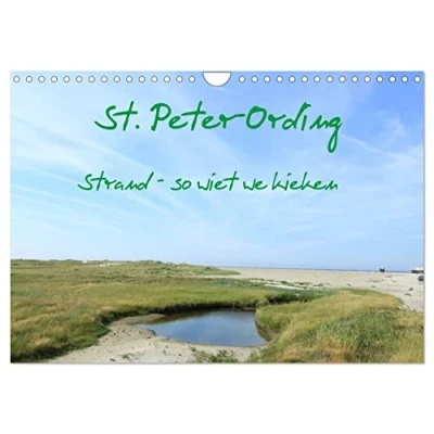 Abbildung von St. Peter Ording (Wandkalender 2025 DIN A4 quer), CALVENDO Monatskalender