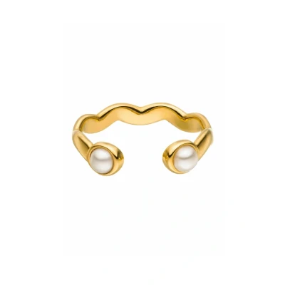 Abbildung von Purelei Dewdrop Ring, Damen, Größe: One Size, Goldfarben