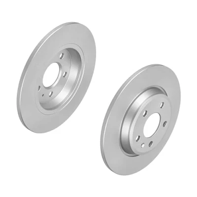 Abbildung von f.becker_line Bremsscheiben 001 Hinten Rechts Links passend für AUDI A7 A6 C7 Q5 A5 A4