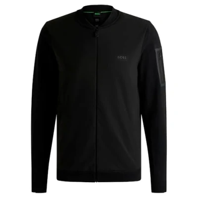 Abbildung von BOSS EVER Bomberjacke, Herren, Größe: Small, Black