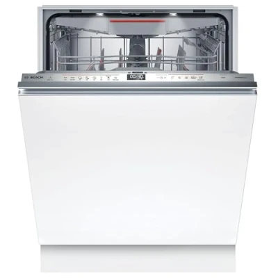 Abbildung von Bosch SMV6ZCX49E Serie 6 Smarter Geschirrspüler Vollintegriert, Besteckschublade, Silence Programm besonders leise, PerfectDry mit Zeolith trocknet sogar Kunststoff