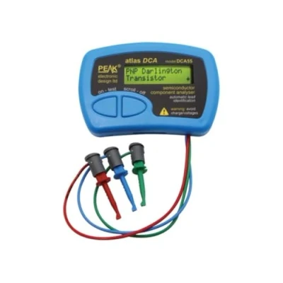Abbildung von VELLEMAN DCA55 Halbleiter Analyzer 166078, schwarz und blau
