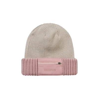 Abbildung von SEALSKINZ Colby wasserdichte Strickmütze mit Reißverschluss, Rosa XXL Wintermütze, Rose, 62