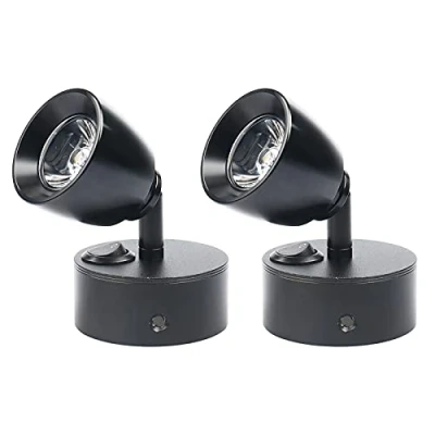 Abbildung von 12V 3W LED Leuchte Wohnmobil Leselicht, 2 Stück Schwanenhals Licht Einstellbarer Schalter, Drehbar Leselampe für Nachttischlampe, 6000 K warmweißes Wohnmobil, Wohnwagen, Boot, Yacht