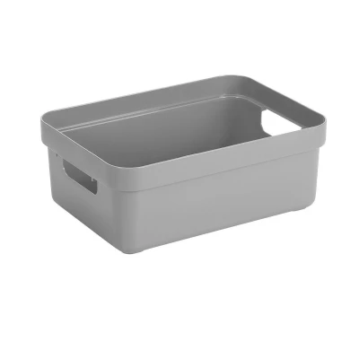 Abbildung von SUNWARE Sigma Home Box 9,0 Liter ohne Deckel 352x253x122mm Hellgrau