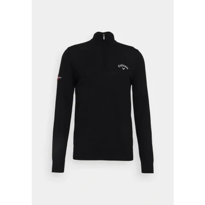 Abbildung von Callaway Blended Strickpullover, Herren, Größe: Small, Black ink