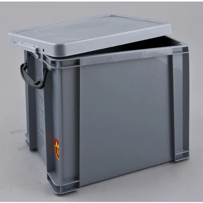 Abbildung von REALLYUSEFULBOX Aufbewahrungsbox Really Useful Box 19l silber