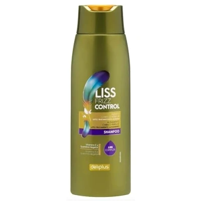Abbildung von Liss Frizz Control Shampoo 400 ml widerspenstiges Haar mit Vitamin E und Keratin Deliplus