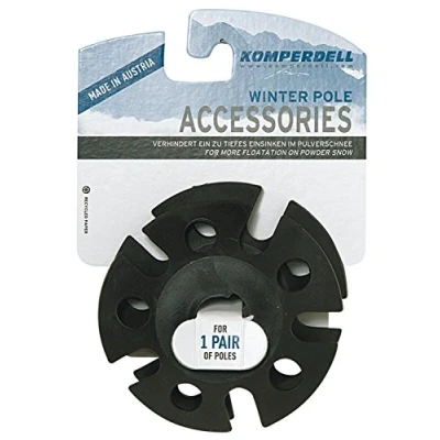 Abbildung von KOMPERDELL Vario Winterteller extragroß Stockzubehör, Schwarz, One Size, 912,