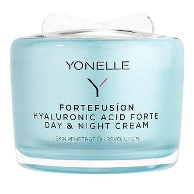 Abbildung von YONELLE FORTEFUSION Gesichtscreme Damen Mit Hyaluronsäure Face Care Intensiv Feuchtigkeitsspendend Gesichtspflege Moisturizer Feuchtigkeitscreme Gesicht Hyaluron Creme 55ml