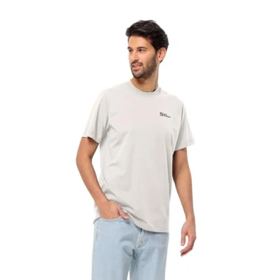 Abbildung von Jack Wolfskin Essential T M Tshirt basic, Herren, Größe: Large, Sea shell