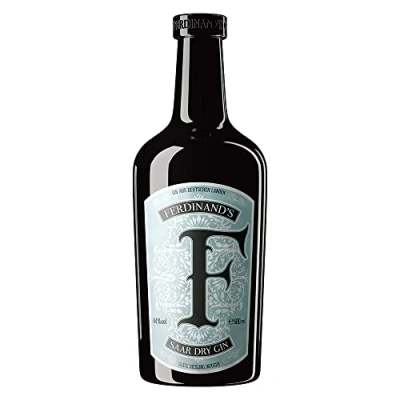 Abbildung von Ferdinand&#039;s Saar Dry Gin 500 ml Über 30 fein abgestimmte Botanicals Mit feinstem Riesling infundiert Höchster Trinkgenuss
