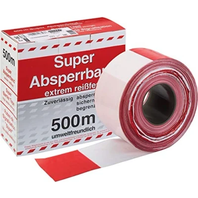 Abbildung von Hazet 200 3 Absperrband Verkehrsabsicherung (L x B) 500 m 50 mm
