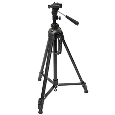 Abbildung von eyepower Kamerastativ YU 016 Dreibein Stativ 160 cm 3 Wege Kopf Schnellkupplungssystem inkl. Tragetasche
