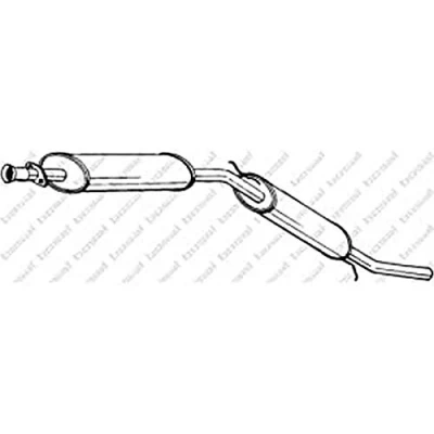 Abbildung von BOSAL 281 643 Endschalldämpfer ROVER: Mini Cabrio, Hatchback