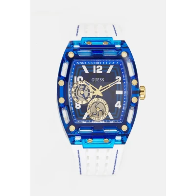 Abbildung von Guess Phoenix Uhr, Herren, Größe: One Size, Blue