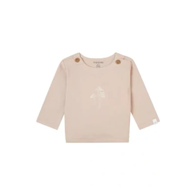 Abbildung von Noppies Unisex Baby Tee Grambois Long Sleeve T Shirt, Mushroom N240, 74 EU