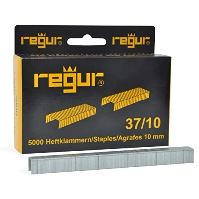 Abbildung von Regur Heftklammern 37/10 für Hammertacker 19 VE=5000 Stück