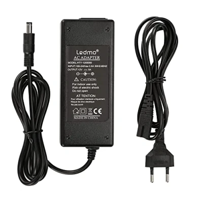 Abbildung von ledmo 12V 5A/6A 60W/70W LED Netzteil Adapter Transformator,Ladegerät,Trafo für Stripes Streifen lichtband band stripe warmweiß weiß SMD 5050/3528/5630