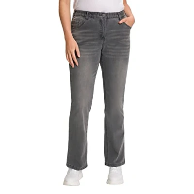 Abbildung von Ulla Popken, Damen, große Größen, Bootcut Jeans