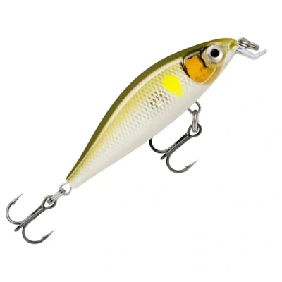 Abbildung von Rapala X Light Minnow 5cm 4g Wobbler, Hardbait, Twitchbait, zum Barschangeln, Hardbait Spinnfischen, Farbe:Ayu