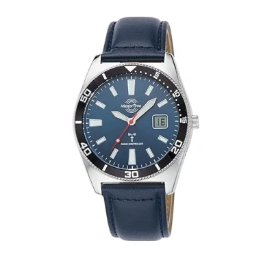 Abbildung von MASTER TIME Funkuhr Super Power Sporty, MTGA 10855 31L, Armbanduhr, Quarzuhr, Herrenuhr, Datum, Leuchtzeiger