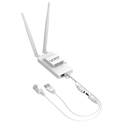 Abbildung von VONETS VAP11S 5G 5GHz Single Band Industrial Mini Wi Fi Bridge/Router, mit 2 Externen Antennens, Ist Ein Guter Partner für DVR, AGV und PLC