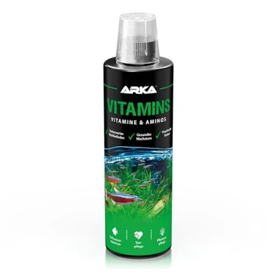 Abbildung von MICROBE LIFT Vitamins 473 ml Multivitamin Zusatz inkl. Aminosäuren für Fische &amp; Korallen, fördert Gesundheit und Wohlbefinden im Süßwasser Aquarium.