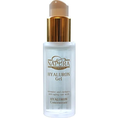 Abbildung von Hyaluron Serum hochdosiert NAPURA Anti Aging Gel 50 ml Feuchtigkeitspflege und Hautstraffung