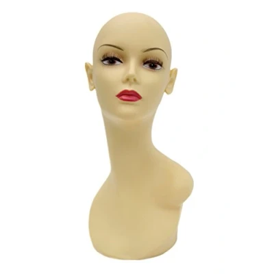 Abbildung von Dekokopf, Mannequin, Perückenkopf, heller Teint PQ617